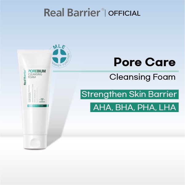 [REAL BARRIER] Porebium Cleansing Foam 150ml | Shopee Singapore