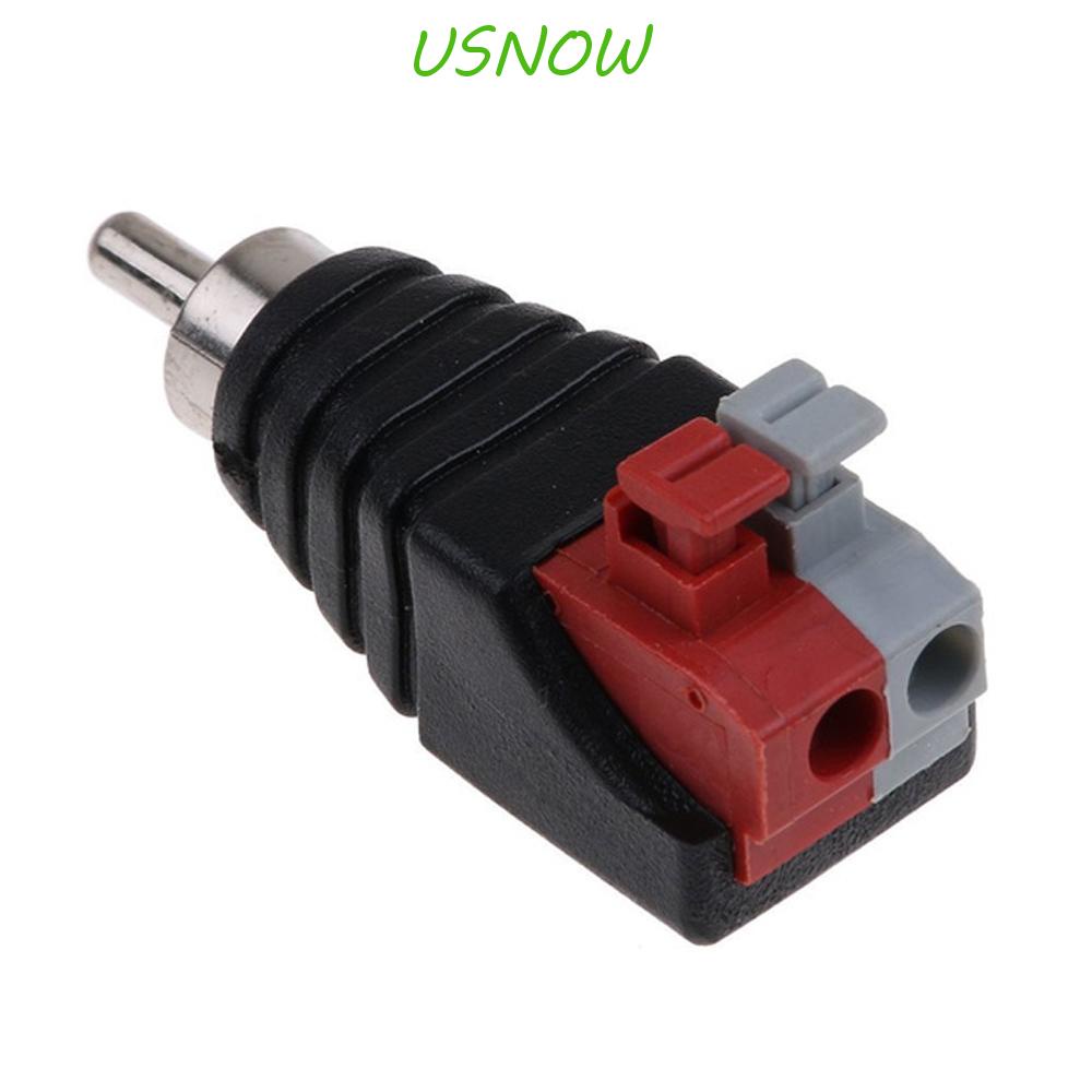 USNOW RCA Connector Video Signals Speaker Wire Adapter Jack RCA Jack