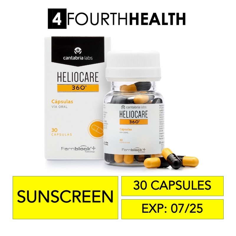 Heliocare 360 Oral Capsules | 30 Capules (Exp Jul 2025) | Shopee Singapore