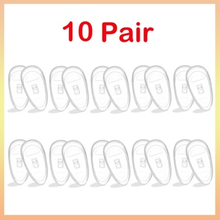 10 Pairs Air Bag Eyeglass Nose Pads Non-Slip Air Chamber