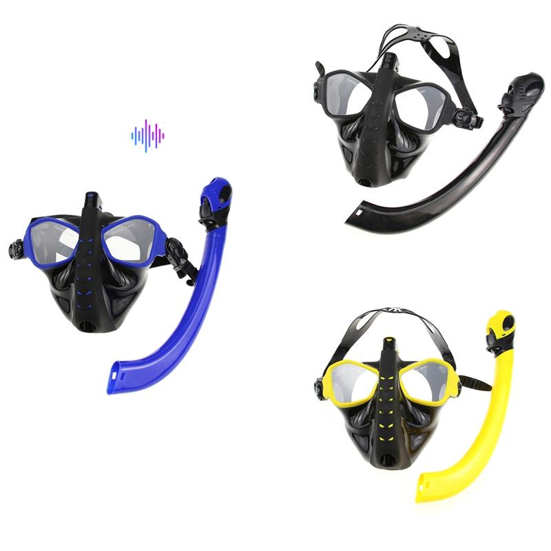 Snorkeling Diving Masks Tube Dive Set Swimming Goggles Underwater