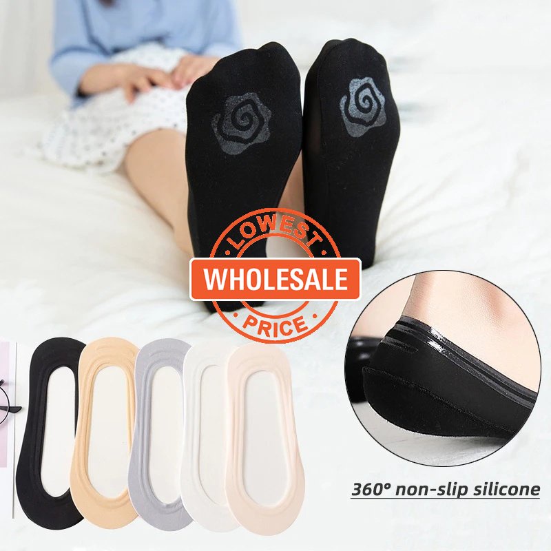 [Wholesale Price] Women Summer Thin Comfortable Breathable Boat Socks