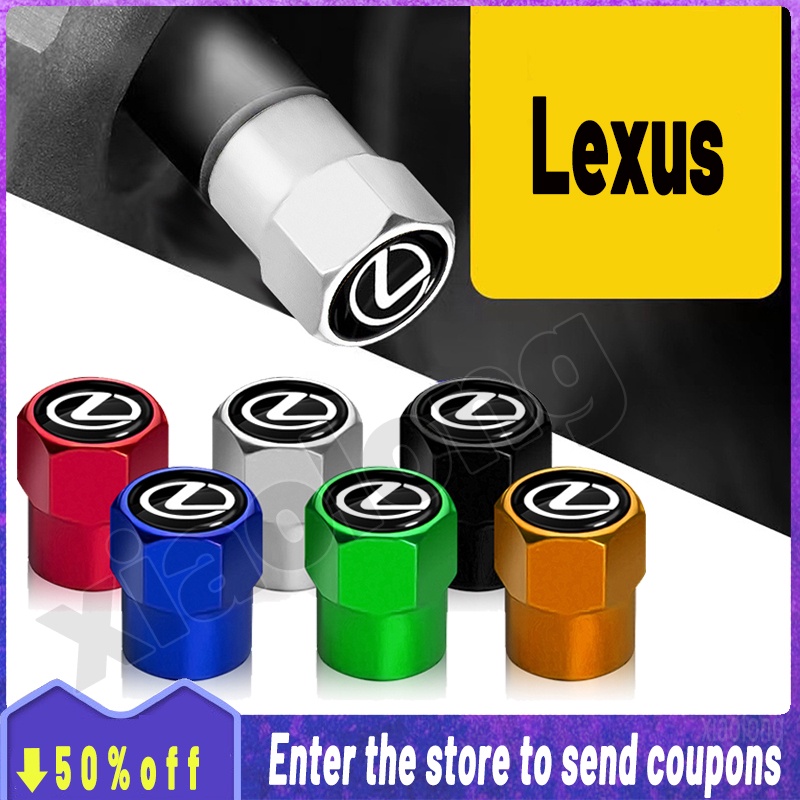 4 Pcs/Set With Car Logo Wheel Tire Valve Cap / Tyre Valve Cap / Car