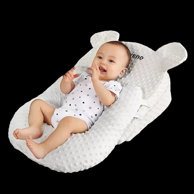 AntiColic Baby Pillow with Portable Wedge and Washable Pillow Case