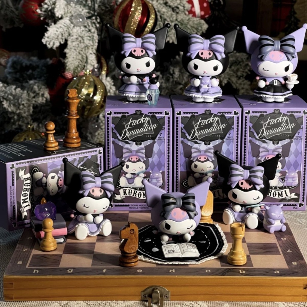 Product image [Genuine] Kuromi Sanrio Lucky Divination Series Figure Trendy Play Decoration Gift 3