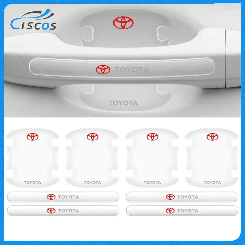 CisCos Car Door Handle Protector Transparent Anti Collision Auto Door