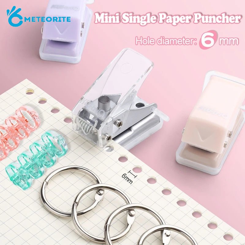 Simple Circle Shape Scrapbook Binding Hole/ Mini Single Round Hole