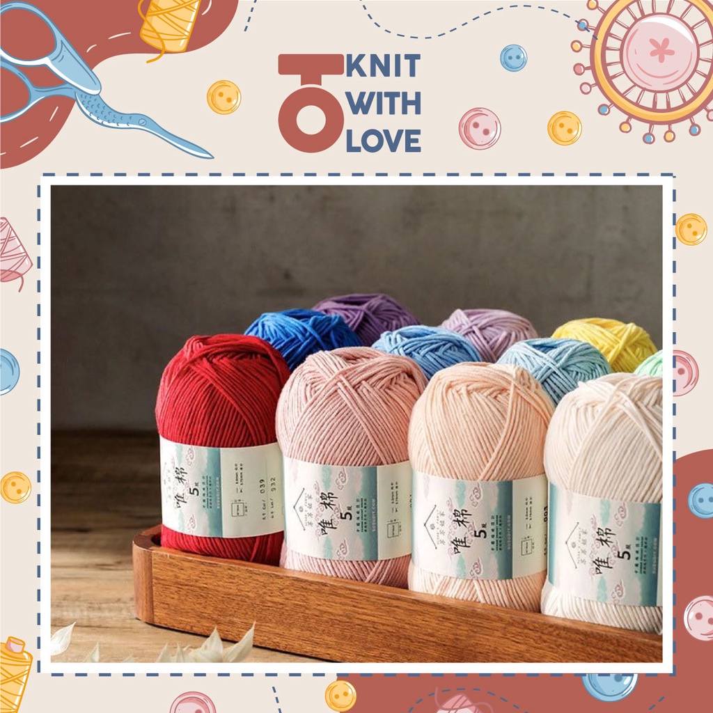 Colorful domestic SUSAN Family 5 cotton wool, knitting and crocheting ...