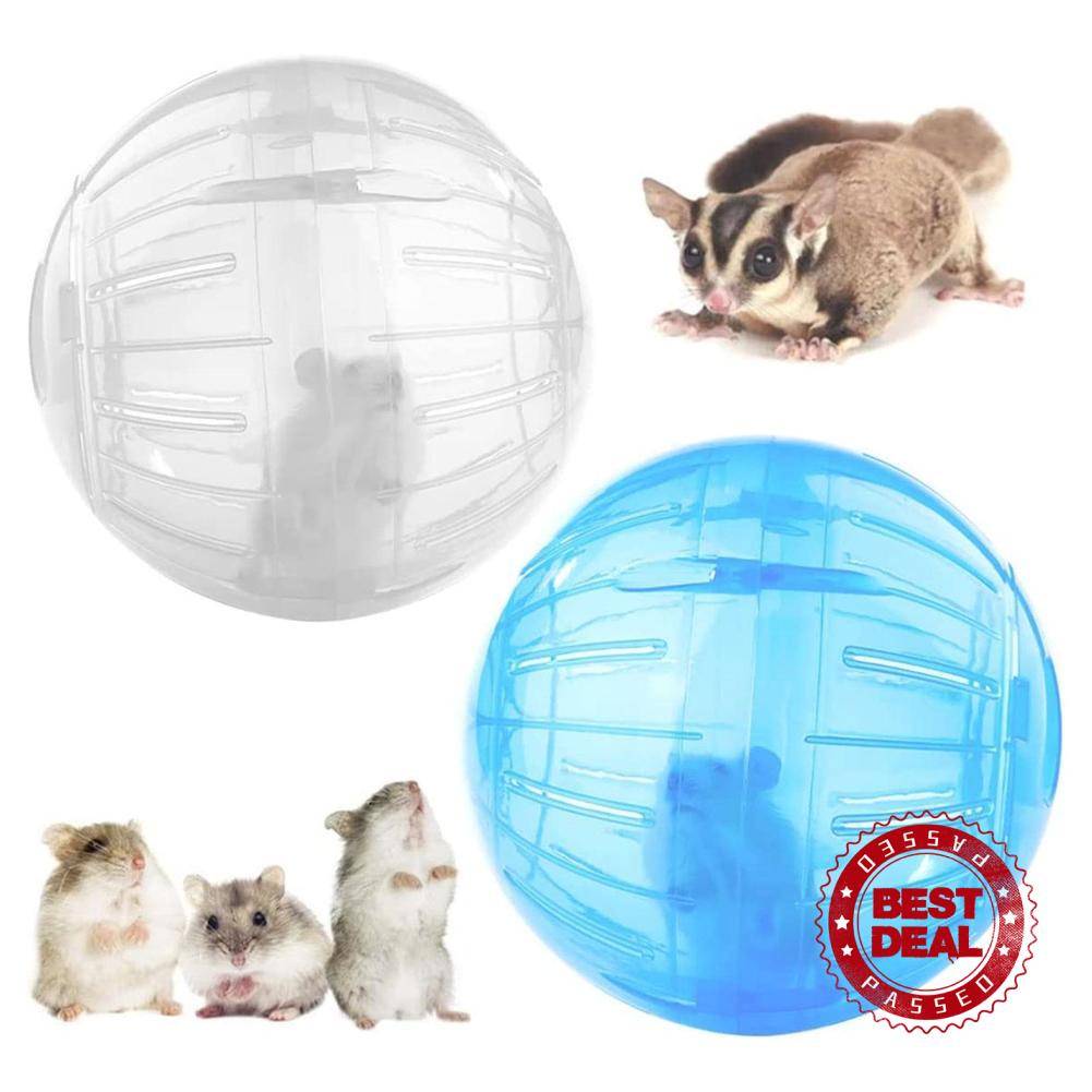 View of Hamster Exercise Ball Transparent Plastic 10cm Running Ball For Pet ...