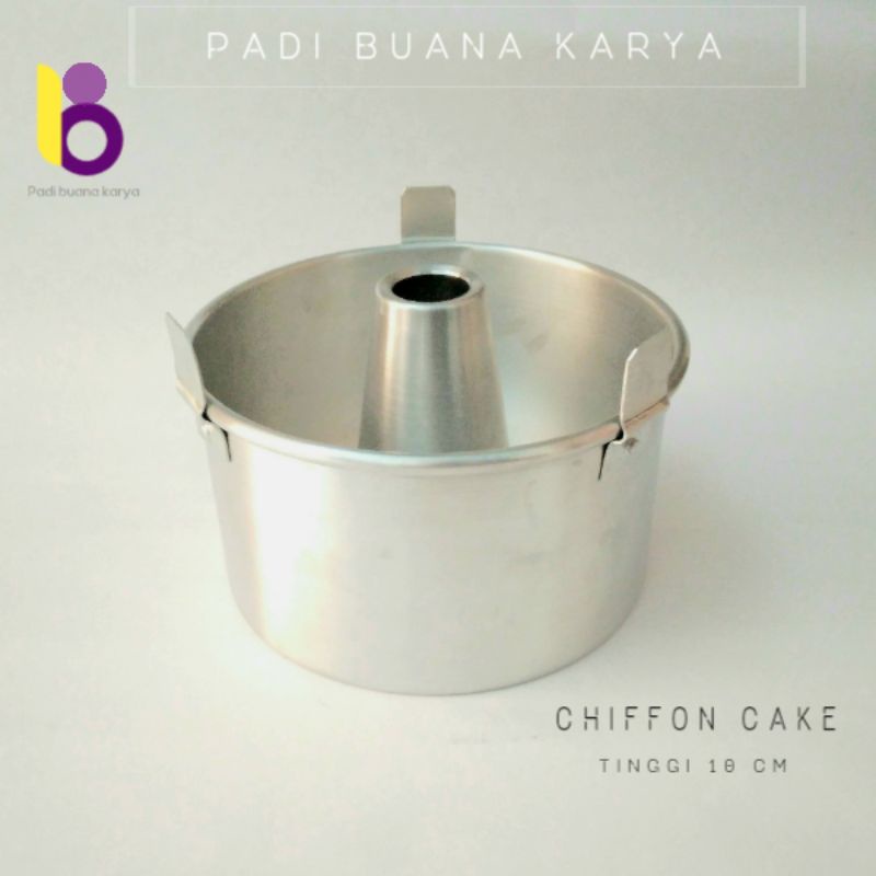 Straight chiffon cake Pan 15,16,18,20,22,24 Press Height 10cm Thick Aluminum sponge cake