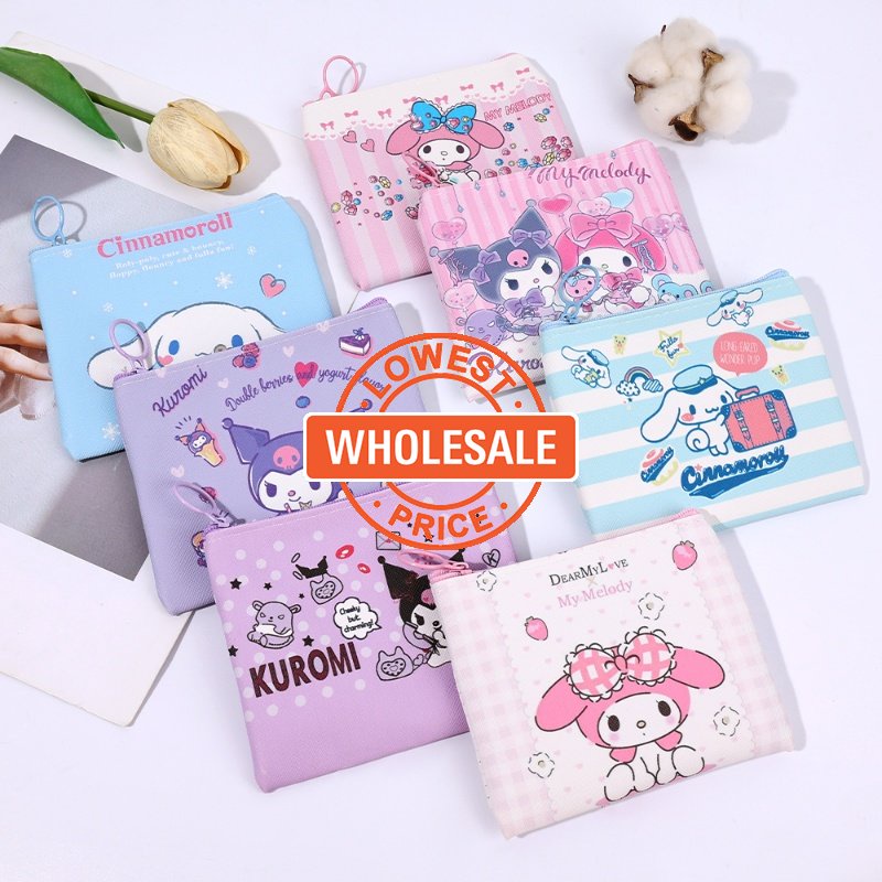 [Wholesale Price] Kawaii Sanrio Coin Purse Girls Cartoon Cute Melody ...