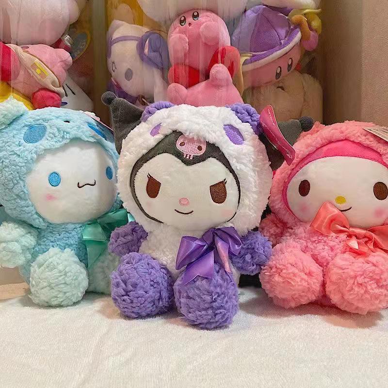 2022 New cartoon Kawaii My Melody Curomi Cinnamoroll Plush Toy Anime ...