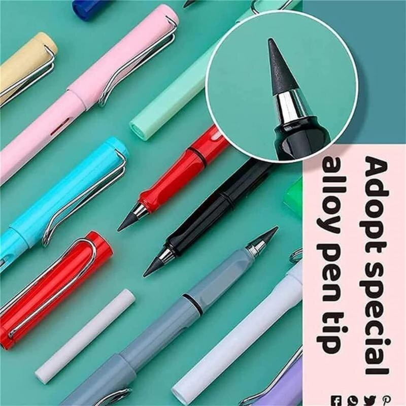 (ATK01) Eternal Pencil Premium Pencil Tanpa Isi Pencil Tanpa Rautan Pencil Ajaib - Gambar 2