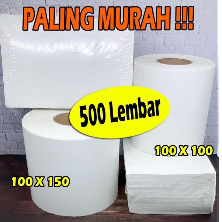 [U8888] 100x100 100x150 Thermal Sticker Label/Direct Thermal Sticker