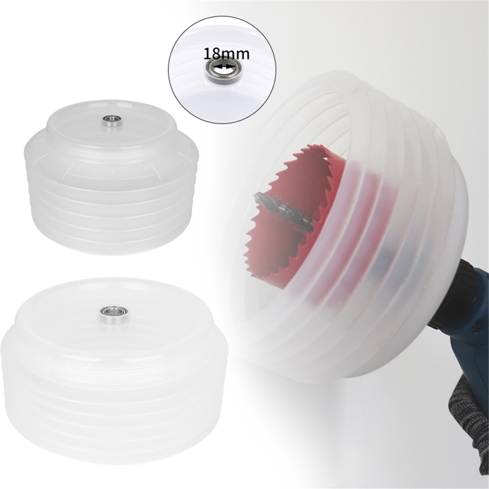 Downlight Hole Saw Dust Cover Metal Drill Dust Collector Spotlight Dust