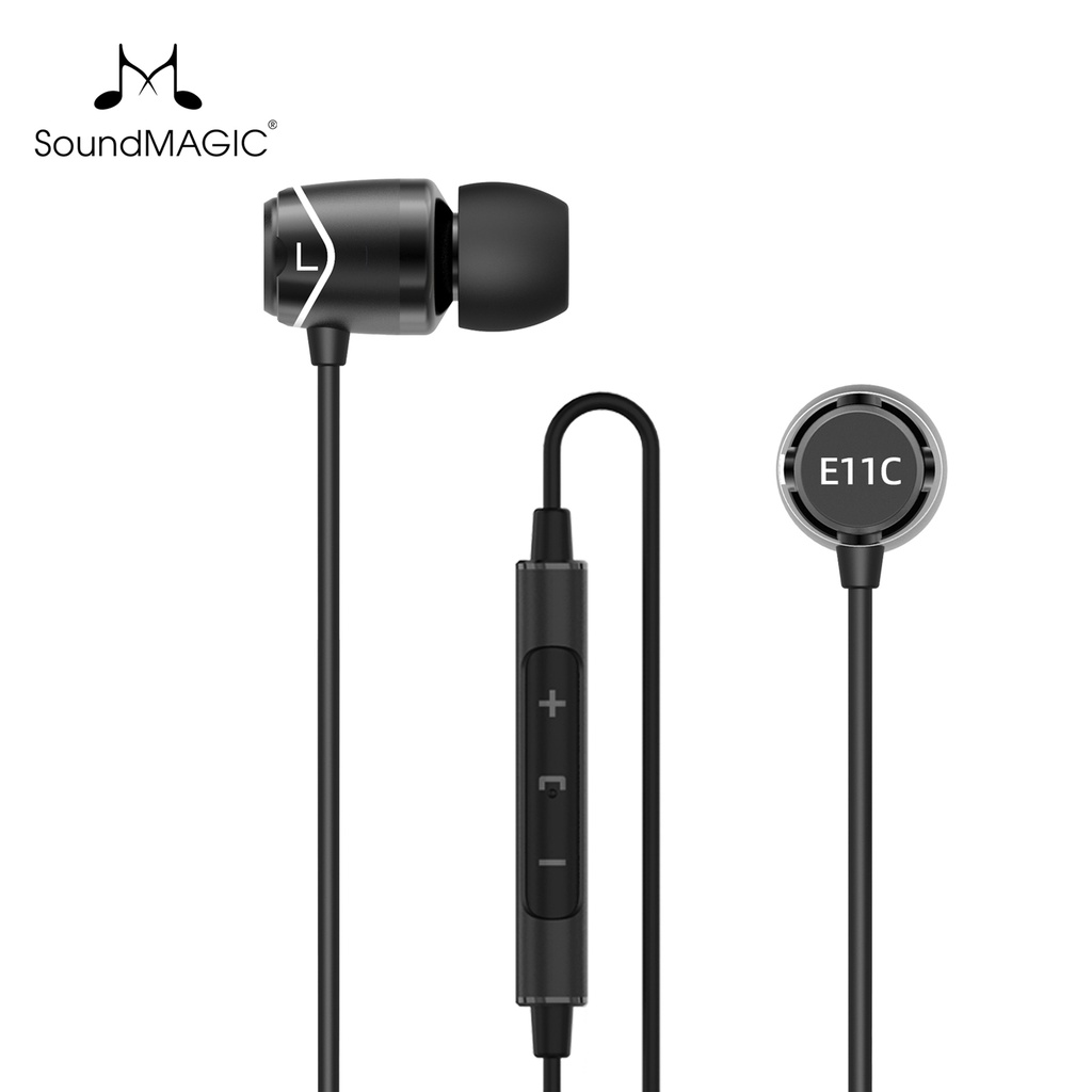 SoundMagic E11 E11C Bass Earphones 3.5mm/Type c In-ear Mic wired ...