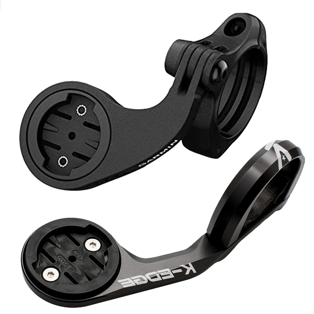 K-EDGE Original Garmin Bicycle Computer Holder Support Extended Mount ...