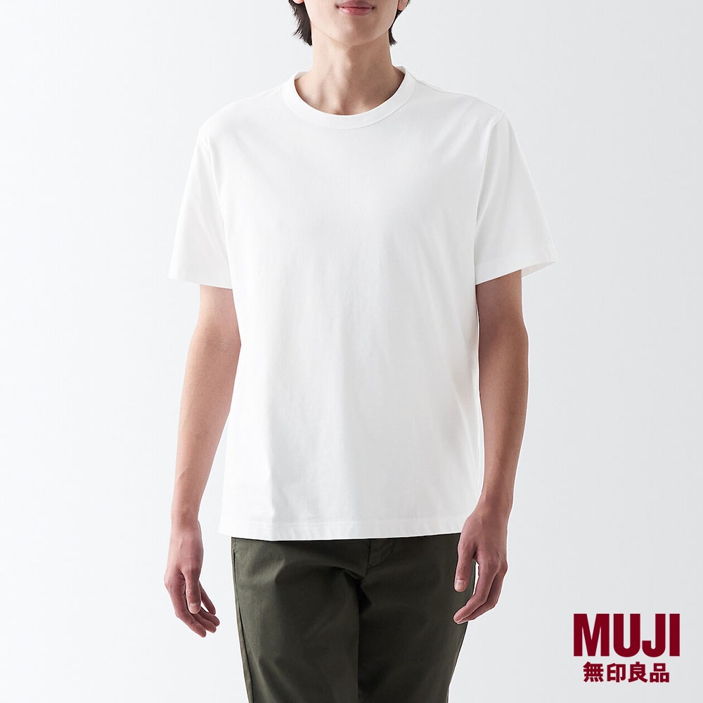 MUJI Mens Jersey S/S T-shirt | Shopee Singapore