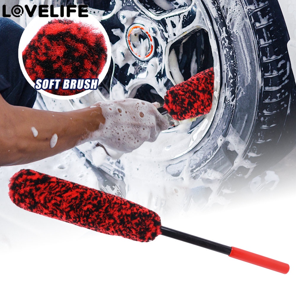 Bendable Wheel Woolies Long Handle Brushes Easily Clean HardToReach