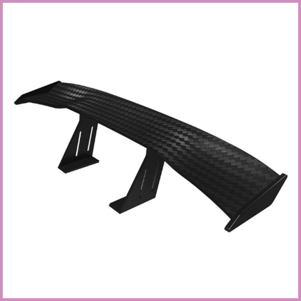 Car Spoiler Carbon Fiber Texture Car Spoiler Wing 3M Auto Car Tail Wing