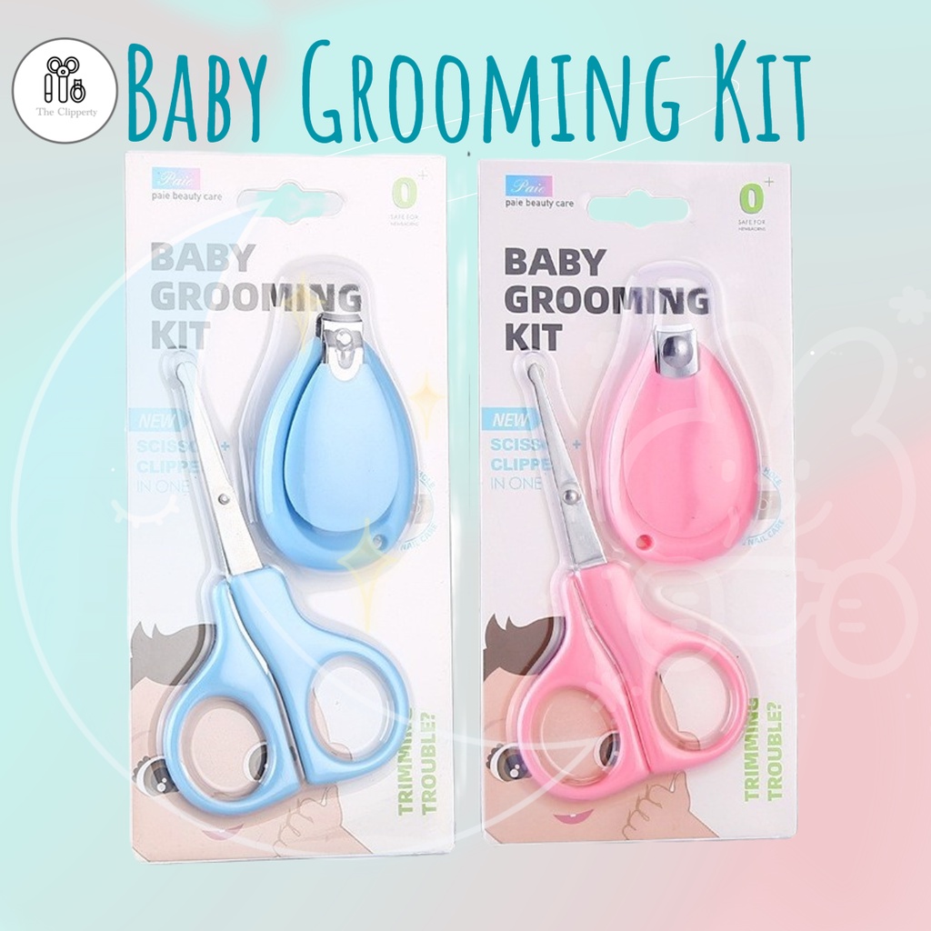 SG Baby Nail Clipper Nail Scissors 2 in 1 Set Grooming Toddler