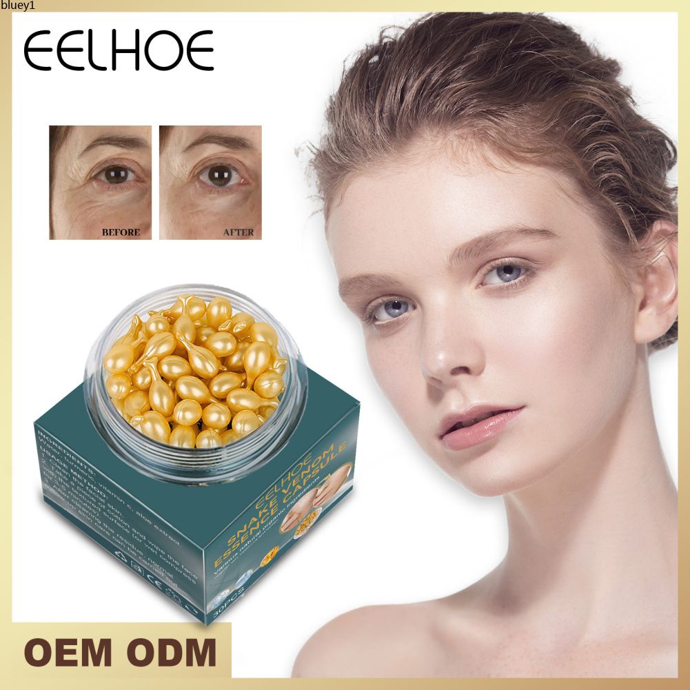 Eelhoe Anti Aging Essence Capsule Reduces Fine Lines Face Serum Capsule