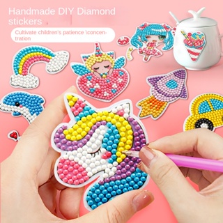GEM 5D Diamond Painting Kit for Kids Handmade With DIY Painting Tools  Stickers Cute Art Crafts Toys for Children's Gifts
