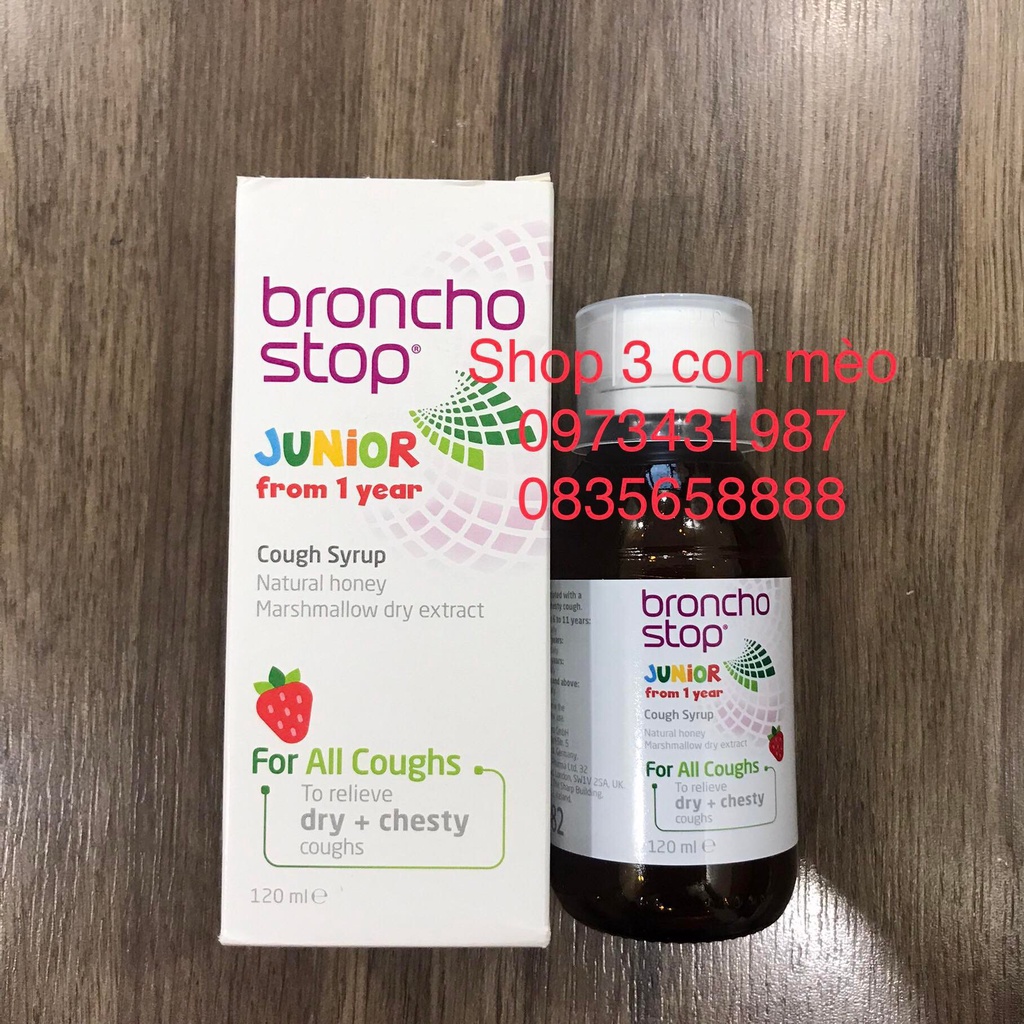 Broncho stop Cough Syrup 200ml Shopee Singapore