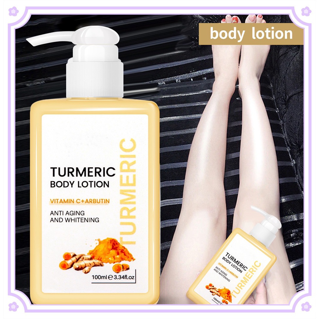 Sauvasine 100ml Body Lotion Cream Body Lotion Turmeric Whitening Cream