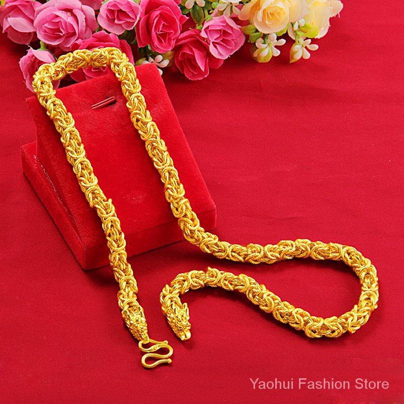 Dragon Robe Large Necklace Bracelet Combination Hot Product Vietnam ...