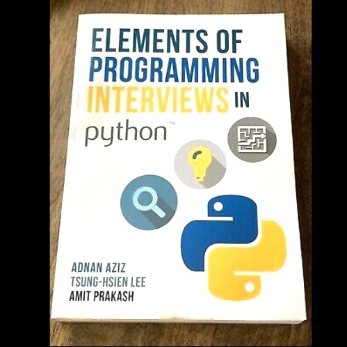 Elements of Programming Interviews in Python Book | Shopee Singapore