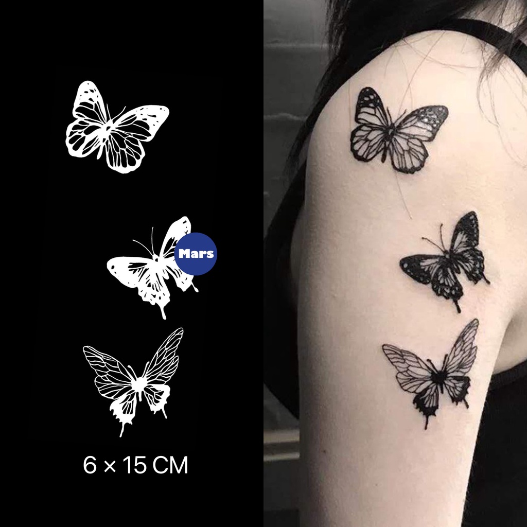 Mars Tattoo】NEW Technology Magic Long Lasting 2 Weeks Semi-Permanent tattoo,Temporary  Tattoo Sticker, Fake Tattoo, Butterflies, Butterfly, C027 | Shopee Singapore