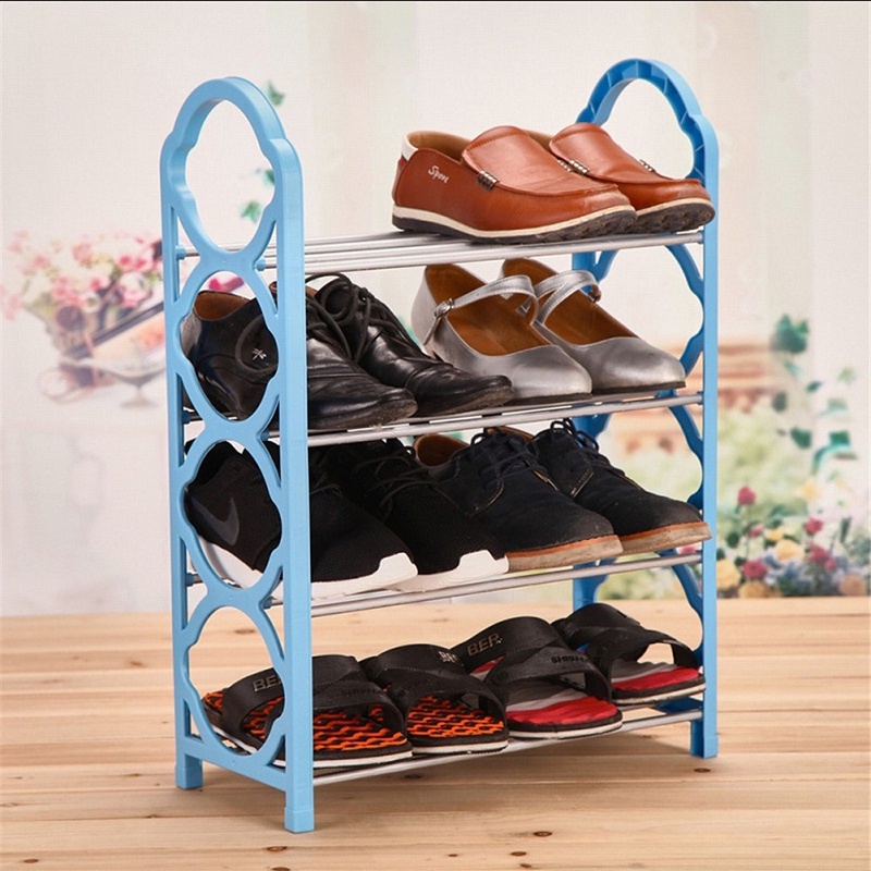 4layer Minimalist Shoe Rack MultiStorey Iron Shoe Rack