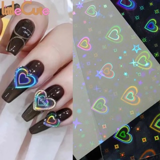 1 Roll iridescent Nail Foils Nail Art Transfer Stickers Slider Mixed  Pattern Nail Art Decal Manicuring Design Tip Decoration