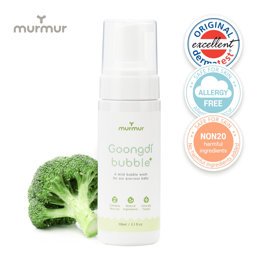 [murmur] diaper rash prevention wash, bubble baby body gentle wash ...