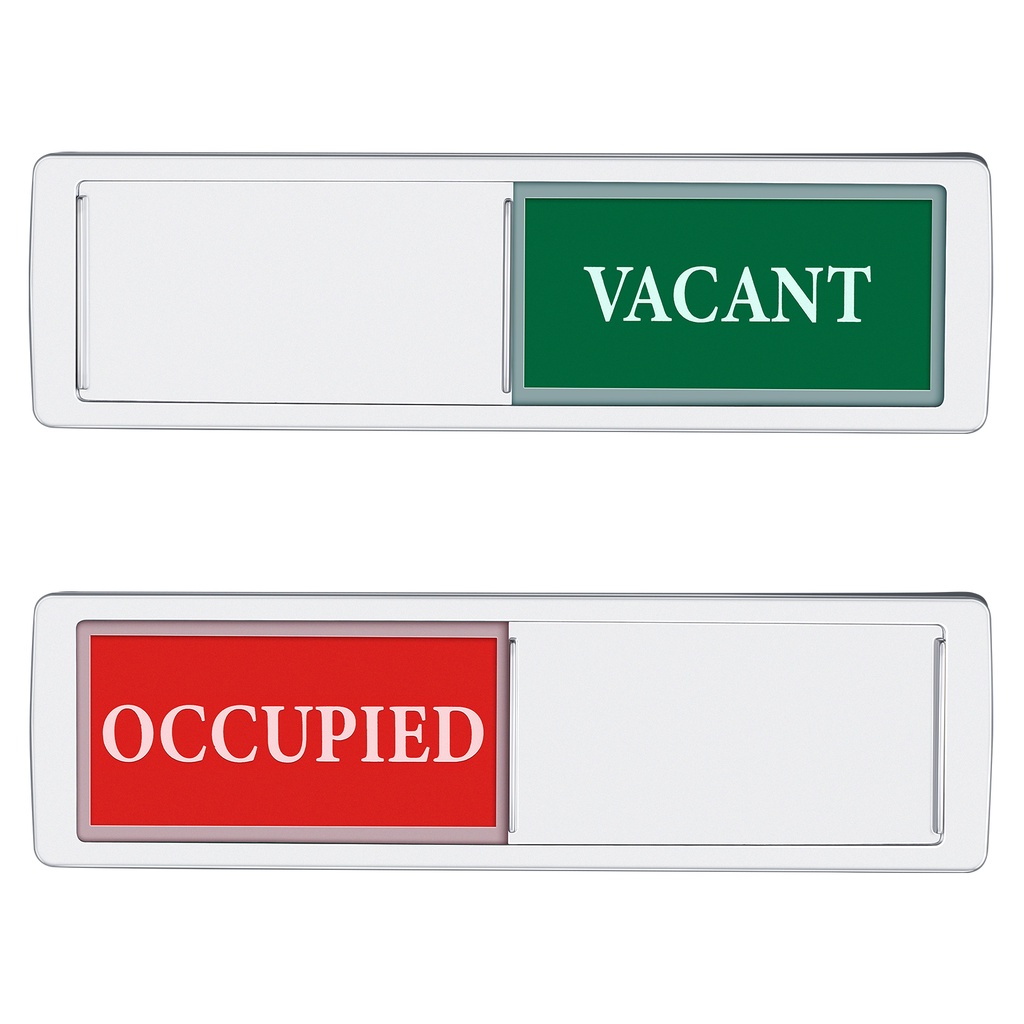 1pc Conference Room Door Indicator Occupied Door Sign Vacant Occupied ...