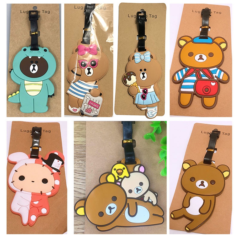BEAR LUGGAGE TAG
