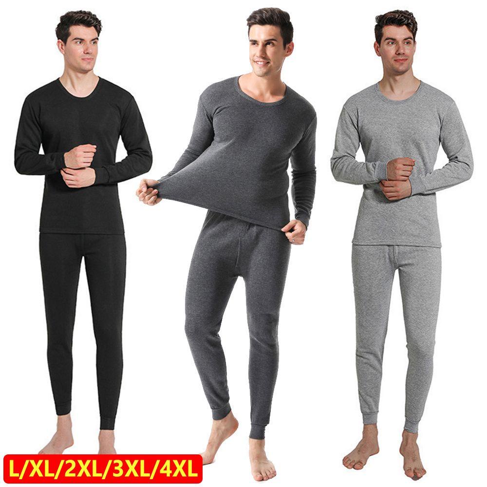 XIROATOP Thermal Underwear for Men Thermal Clothes Warm Ultra Soft Men