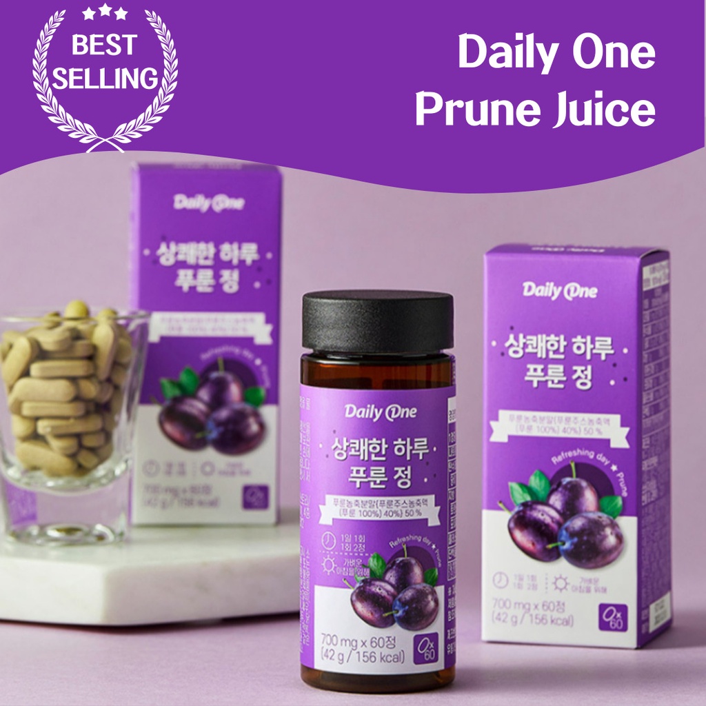[Daily One] Prune Juice Fiber Supplement Say Goodbye to Constipation