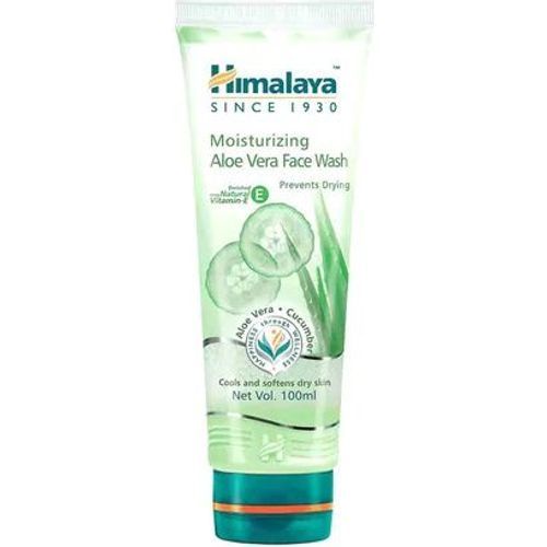 Himalaya Face Wash Moisturizing Aloe Vera 50ml Shopee Singapore