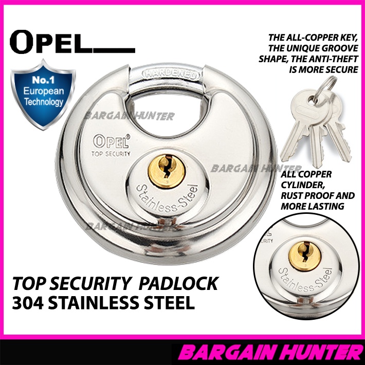 Security padlock iron 70mm