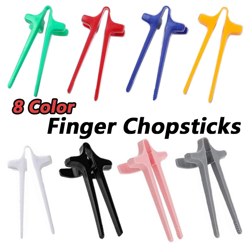 Finger Chopsticks Play Game Holder Snacks Not Dirty Hand Chopsticks New