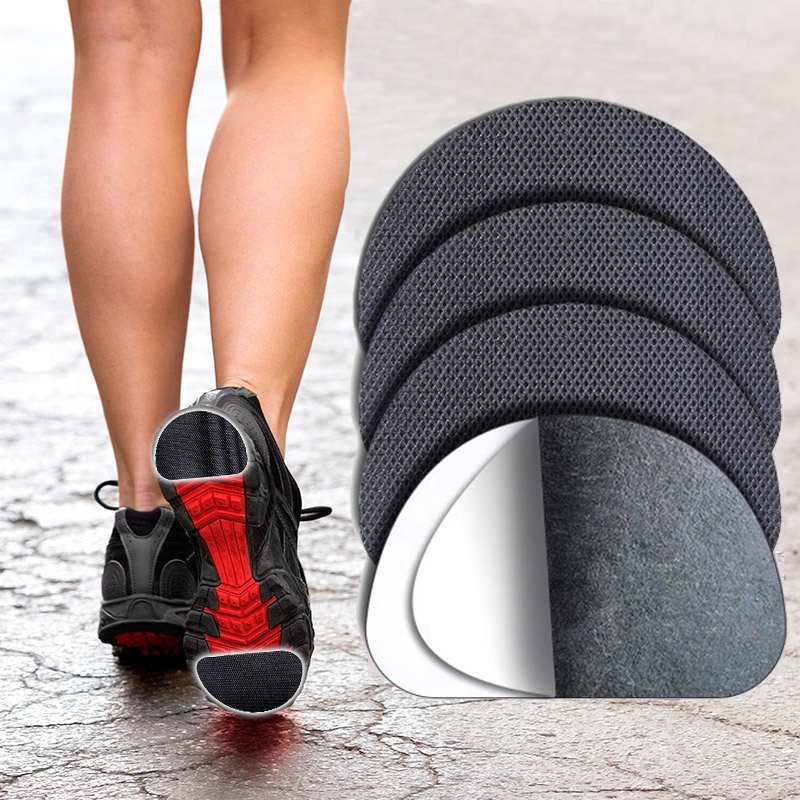 1 Pair Unisex Wearresistant Rubber Sole Nonslip Stickers High Heels