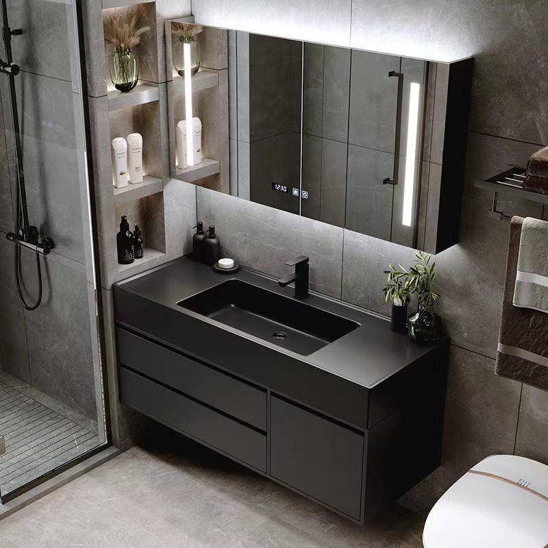 Smart Bathroom Combination Modern Simple Mirror Toilet