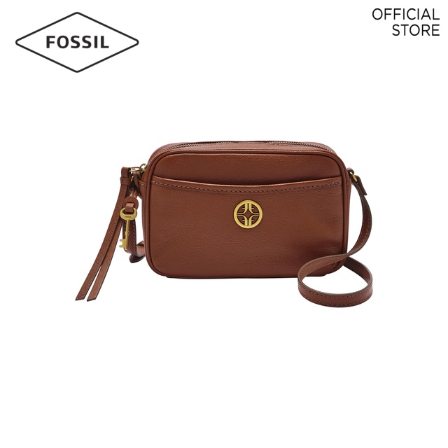 Fossil Women's Brennon Crossbody Bag ( SHB2945210 ) Brown Leather
