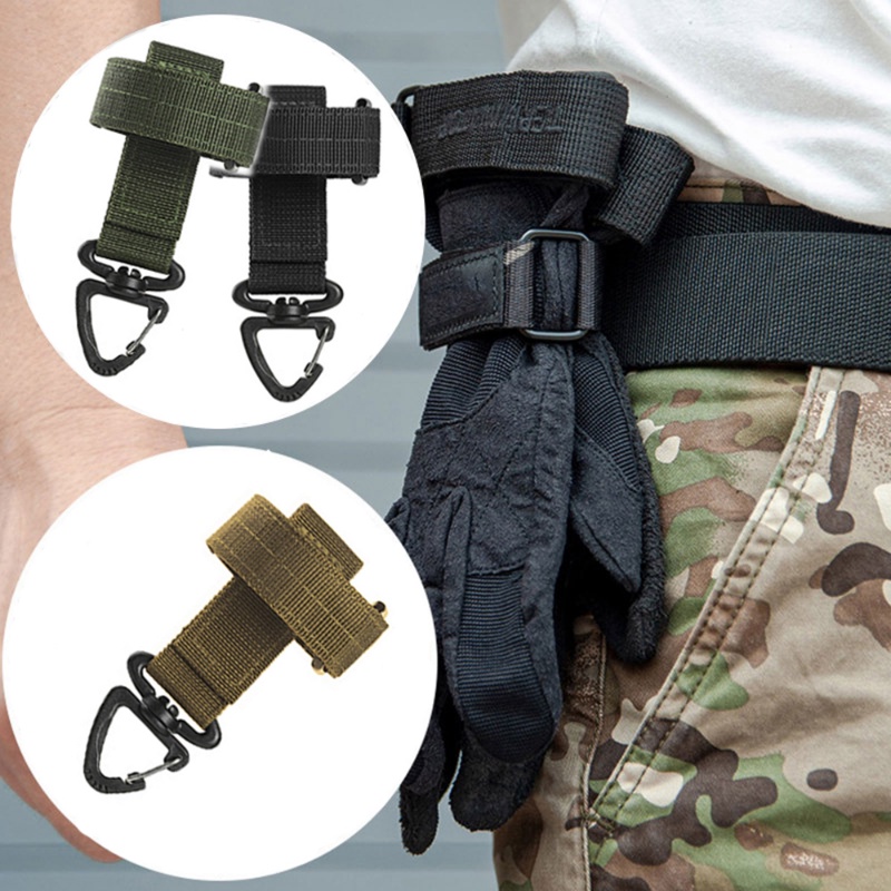 [Glove storage buckle] [nylon felt] [Outdoor glove strap] [Hiking ...