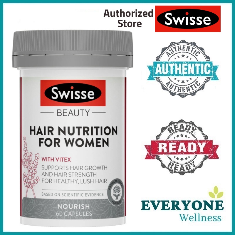 [Local Delivery] Swisse Hair Nutrition For Women 60 Capsules [Hair strength from within]