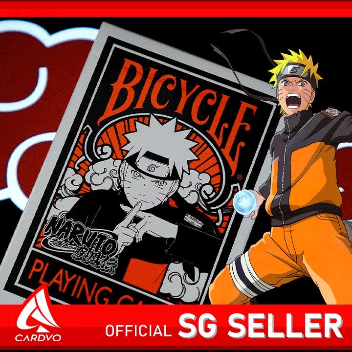 Naruto playing cards Official Bicycle Anime Manga Japan Poker Cards Shopee Singapore
