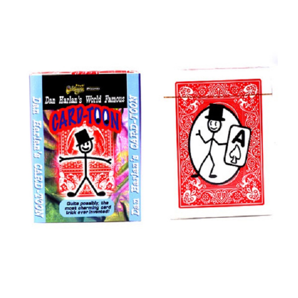 1Pcs Magic Cartoon Cardtoon Deck Card Magic Tricks Playing Cards Toon