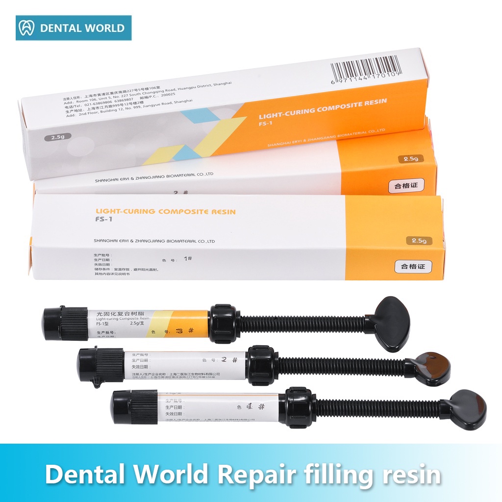 1pc 2.5g Dental Resin For Fillings And Restorations Materials